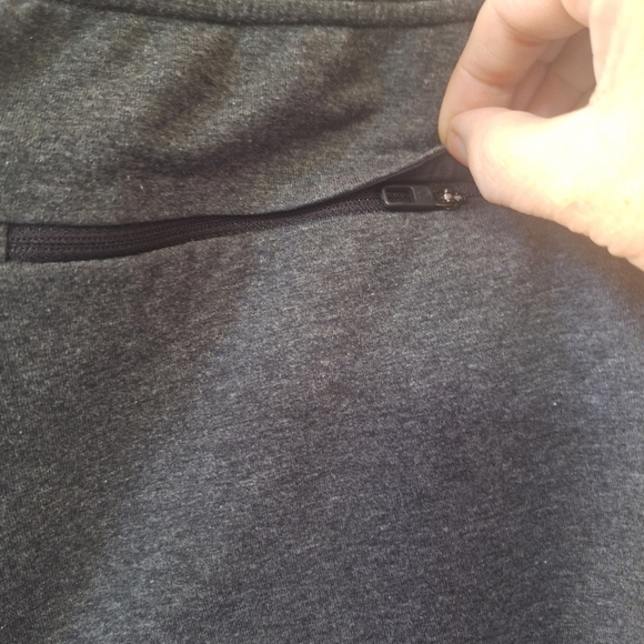 Lululemon Mens Dark Gray Sweat Shorts Pockets Drawstring Activewear Size L - Picture 5 of 7